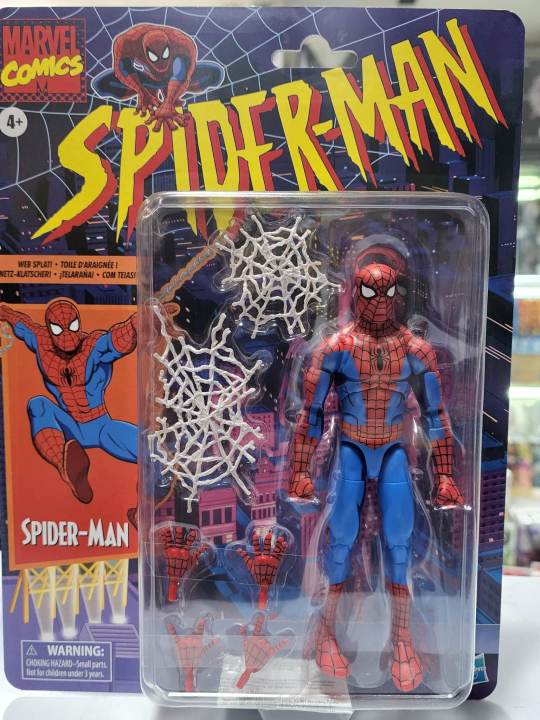 Hasbro Marvel Legends Retro Comic Spiderman | Lazada PH