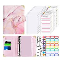 Cash Wallet Envelope System, Budget Binder with Zipper Envelopes, for Cash Budgeting Card Storage Funding Plan