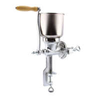 Manual Grain Grinder Table Clamp Corn Mill Flour Maker Wheat Grain Nut Mill Cast Iron Hand Coffee Bean Grinder