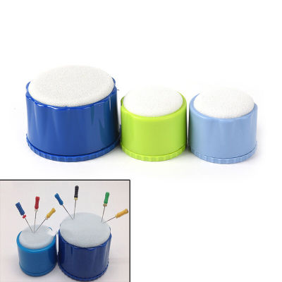 Dental Autoclave Endo Bracket Cleaning Foam Sponge File Holder Cleaning Bracket Root Canal File Cleaning Box