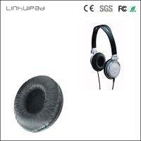 ✐☎ﺴ Linhuipad V150 1 pair MDR V250 headphone Leather Ear pads Cushions 70mm diameter for Sony MDR-V150 V250 V300 7CM Headphone