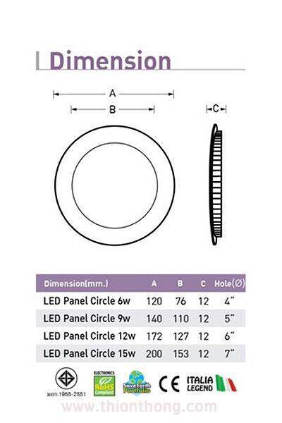 ดาวน์ไลท์-led-panel-5นิ้ว-ขนาด-9w-แสงขาว-eve-ดาวไลท์แอลอดีดี-แพ็คราคาส่ง-พร้อมใบกำกับภาษี-2ดวง