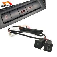 USB Charger Socket Fast Charge Adapter PD Type C และ QC3.0 Power Outlet สำหรับ VW Golf 6 Jetta 5 MK5 Scirocco 2006 - 2014