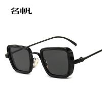 ♟✚ Cross-border New Punk Sunglasses 58157 Mens Thick Metal