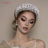 [Fine Jewelry] TOPQUEEN HP364 Sparkly Rhinestone Baroque HairbandWedding CharmingAccessories HeadbandJewelry จัดงานแต่งงาน