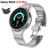 ไม่มีช่องว่างสายเหล็กสำหรับ Samsung Galaxy Watch 4/6 Classic 47Mm 43Mm 46 42Mm โลหะสแตนเลสสตีล Starp Galaxy Watch 4 5 6 40Mm 44Mm 5Pro