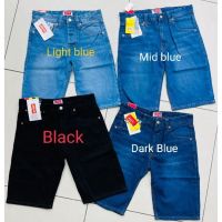 SELUAR PENDEK LELAKI JEANS DEWASA (ขนาด28/38) คลังสินค้าพร้อม