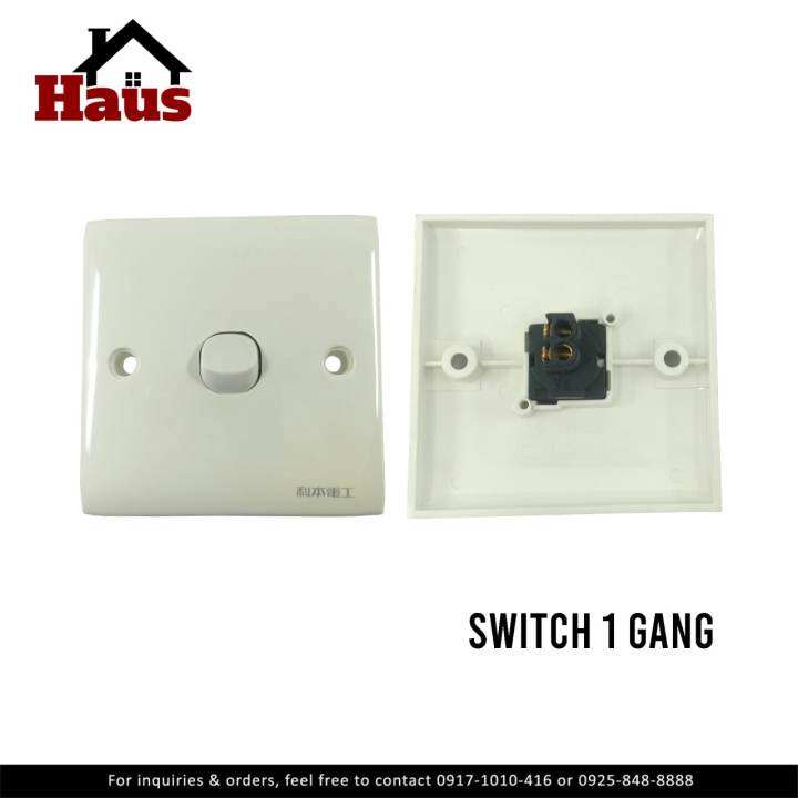Electrical Light Switch 1,2,4 Gang Lazada PH