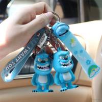 Sullivan Keychain bag pendant doll cartoon cute Emit light sound sounding monster pendant