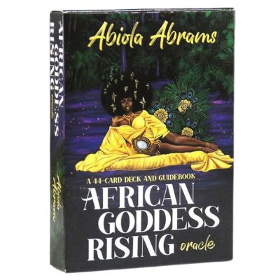 【สินค้าใหม่】2022 African Goddess Rising-For Oracle Card เกมครอบครัวบอร์ดปาร์ตี้เกมทำนายโชคชะตาดาดฟ้าไพ่ทาโรต์