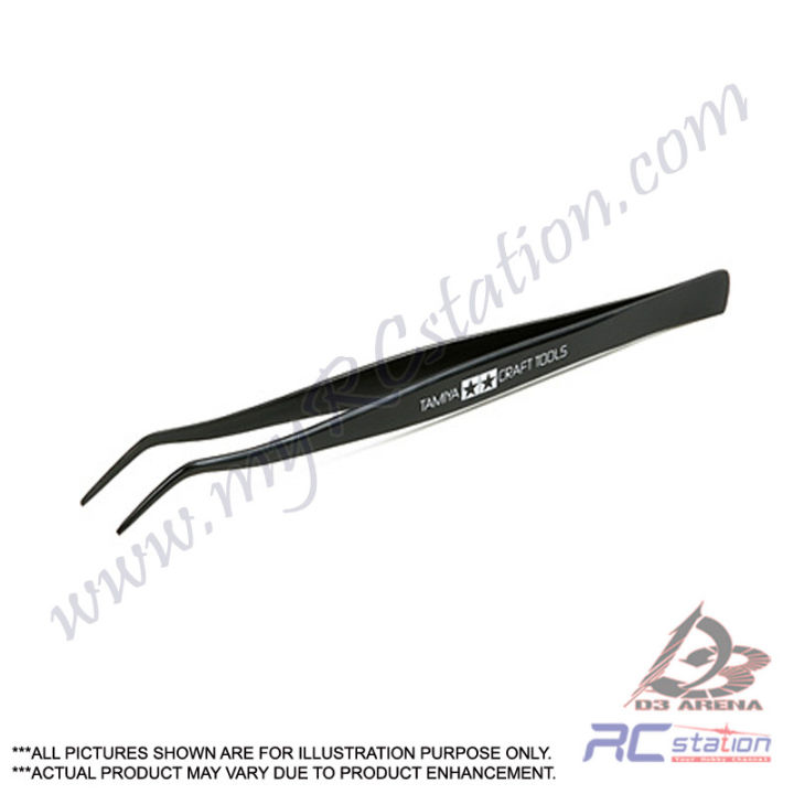 Tamiya 74003 Angled Tweezers