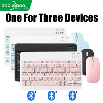 Tablet Wireless Keyboard For iPad Samsung Xiaomi Huawei Teclado Bluetooth-compatible  Keyboard and Mouse For iOS