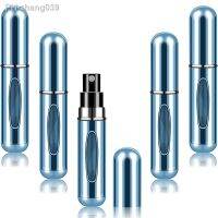 【YF】▦∏۞  5PCS 5ml Refillable Perfume Bottle Spray Scent Atomizer for