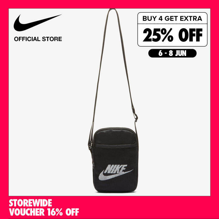 Nike Heritage Small Items Crossbody Bag Black Lazada PH