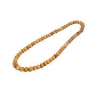 Lucky?  NECKLACE PALO SANTO ROUND BEADS- สร้อยคอลูกปัด ไม้หอม พาโล ซานโต