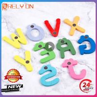 26pcs Magnet Learning Alphabet Letters Wooden Magnetic Alphabet Fridge Magnets Stickers Kids Intelligence Picture Learning Toys