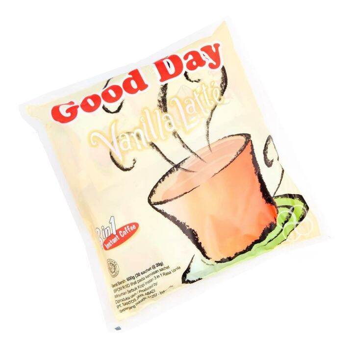 Good Day Vanilla Latte 3-in-1 Instant Coffee 30 x 20g | Lazada PH