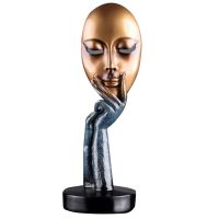 Human Meditators Abstract Lady Resin Statues,Sculpture Art Crafts,Figurine Home Decorative Display