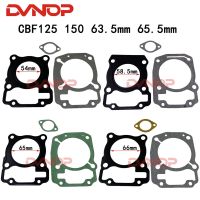 【hot】✽ Motorcycle Cylinder Gasket for CBF125 CB125F XR125 XR150 CBF150 GLH125 CRF150 NXR150 CRF CBF 125 63.5mm 65.5mm