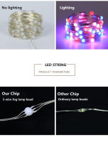 10M Christmas Wedding Party Decoration WS2812B SK6812 Pixels RGB 100 LED Fairy String LIGHT Addressable Individually USB DC5V