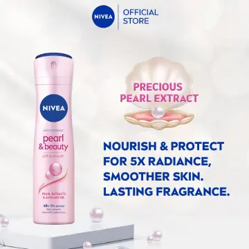 Shop Nivea Spray Deodorant Pearl Beauty online Jan 2024 Lazada