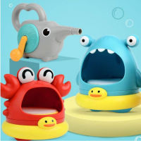 【Ins Shop】 Bubble Blowing Machine Shark Bathroom Bath Toys Children Outdoor Playing Water Crab Blowing Bubble Making Machine