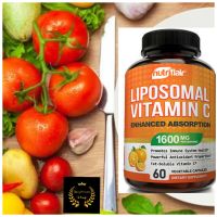 Lypo spheric vitamin c 1600 mg liposomal vitaminc วิตามินซีเม็ด1600 mg ดีกว่า วิตามินซี Blackmore livon labs nutriflair lyposomal vitamin c วิตามินซีเจลวิตามินผิวขาวใส