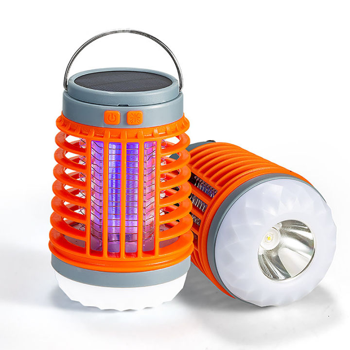 kuvn-โคมไฟดักยุงพลังงานแสงอาทิตย์แบบ-led-2-in1-โคมไฟดักยุงโคมไฟกันน้ำใช้กลางแจ้งโคมไฟไล่แมลงกับดักยุง
