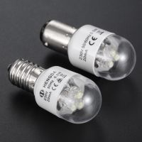 หลอดไฟ LED เย็บผ้า E14 BA15D สำหรับนักร้องจูกิ Pfaff Janome AC 190-250V 0.5W 47-63Hz บ้านเครื่องเย็บผ้า1ชิ้น