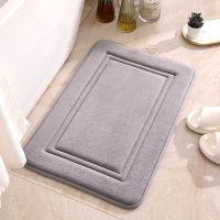 Memory Foam Bath Mat Non-slip Carpet Absorb Bathroom Rug Shower Room Door Mats Soft Foot Pad Toilet Carpet коврик для ванной