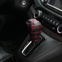 2pcsset car Gear Shift Knob Cover Car Handke Cover Hand ke Cover holder auto Interior Parking Handle Lever Boot car universal handke cover sleeve slip Car Faux Leather Gear Shift Knob Cover accessories