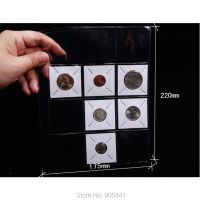 10 x Coin Holder Flips 12 Pocket Album Pages Conventional Size Exclusive Sales Suitable for Paper Coin Holders Flips