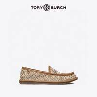 รองเท้า Tory Butch ผ้าทอลาย มีไซส์ us8.5= Eu 39 พร้อมส่ง สินค้าใหม่ ของแท้