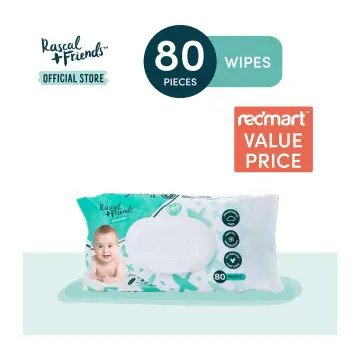 Rascal + Friends Sensitive Baby Wipes 