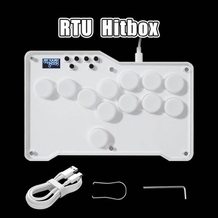 Arcade Fight Stick Mini Hitbox All Buttons Style Hot SWAP Cherry MX