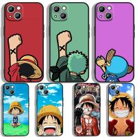 {Haojia เคสโทรศัพท์} อนิเมะ Onones-Pieces เคสโทรศัพท์ Zoro สำหรับ iPhone 11 12 13 14 Max Mini 5 6 7 8 S SE X XR XS Pro Plus ที่ครอบสีดำ Funda