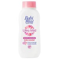 [Limited Deal] Free delivery จัดส่งฟรี Baby Mild Ultra Mild White Sakura Baby Powder 180ml. Cash on delivery เก็บเงินปลายทาง