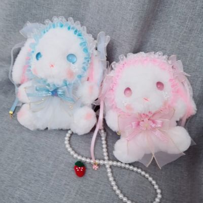 Original Lolita hand-made rabbit bear bag cross-body shoulder cute Lolita lo mother bag