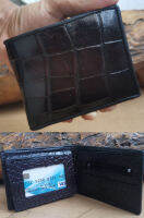 Most Pretty Crocodile BiFold เด่นสุดๆ ด้วยหนังจระเข้ทั้งภายนอกภายใน สีดำ