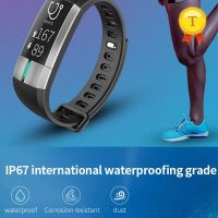 2018 elderly sports ip67 swimming waterproof Blood Pressure Pedometer Smart Band Heart Rate Monitor Fitness Tracker wristwatch  Pedometers