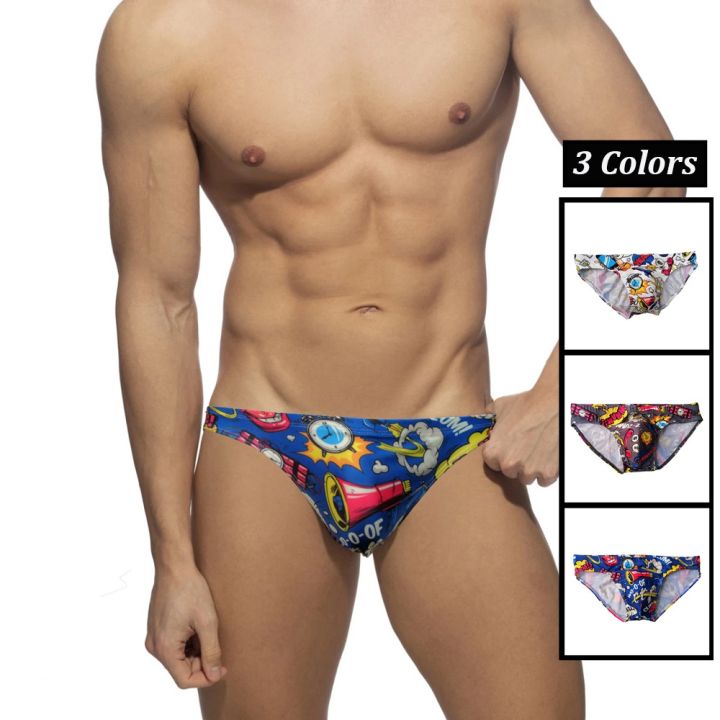 Swim Briefs Mens Underwear Swimsuit, Swimming Bikini Beach Shorts