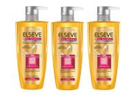 LOréal Paris Elseve 6 Oil Nourish Ultra Nourishing Conditioner 450ml ลอรีอัล ปารีส เอลแซฟ 6 ออยล์ นอริช ครีมนวดผมสำหรับผมแห้ง จัดทรงยาก 450มล.#ขวดทอง(แพ็ค3ขวด)