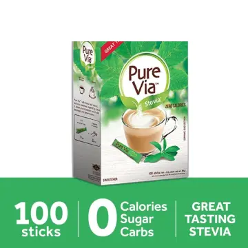 Pure Via Stevia Sweetener 28.2oz (800 packets)