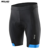 ARSUXEO 2019 Cycling Shorts 3D Padded Shockproof MTB Mountain Bike Shorts Bicycle Short Pants Compression For Men Women 563