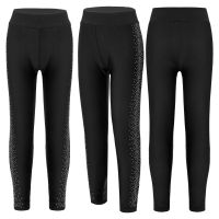 Girls Kids Running Yoga Pants Skinny Modern Dance Gym Leggings Soft Stretchy Pants Workout Training Skating Pants Sports Bottoms