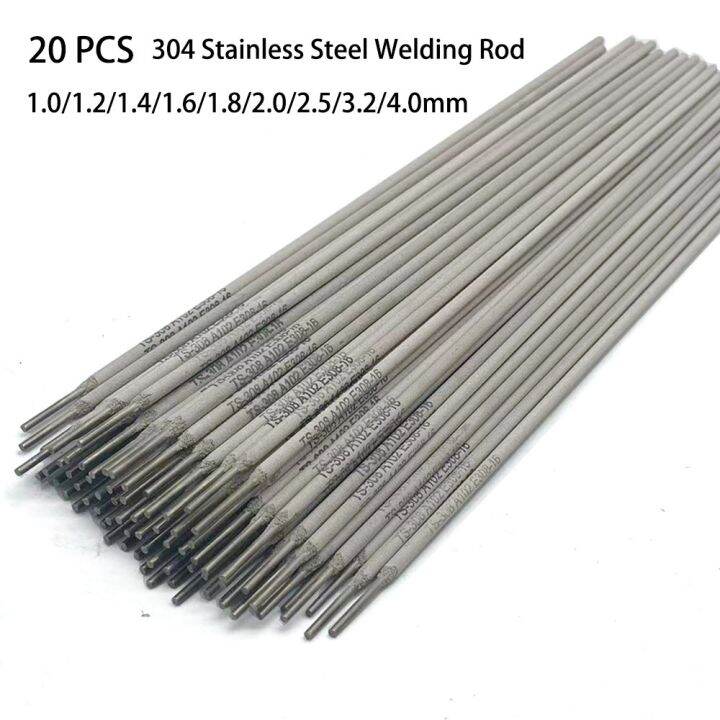 【jing Ming】 20pcs 304 Stainless Welding Rod For Soldering Solder A102 