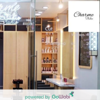 [E-voucher] Charme Studio - ดัดผมดิจิตอล (ความยาวระดับกลางหลัง)(ฟรี ตัดผม, จัดทรง, ทรีทเม้นท์ผม) (180 นาที)