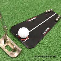 ▲ haochuo Putting Tutor Practice Balls Driving Range Tee 퍼팅 Assistant Indoor Device Mirror Aid