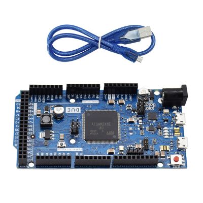 DUE R3 Development Board SAM3X8E 32-Bit ARM Learning Main Control Module with Data Cable for Arduino Development Board