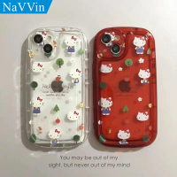 Casing Hellokittys Cartoon Anime for iPhone 14 Pro Max 13 12 11 6 7 8 6s Plus X XS XR SE 2022 Phone Soft Case Kawaii Shockproof Soft Cover Gifts